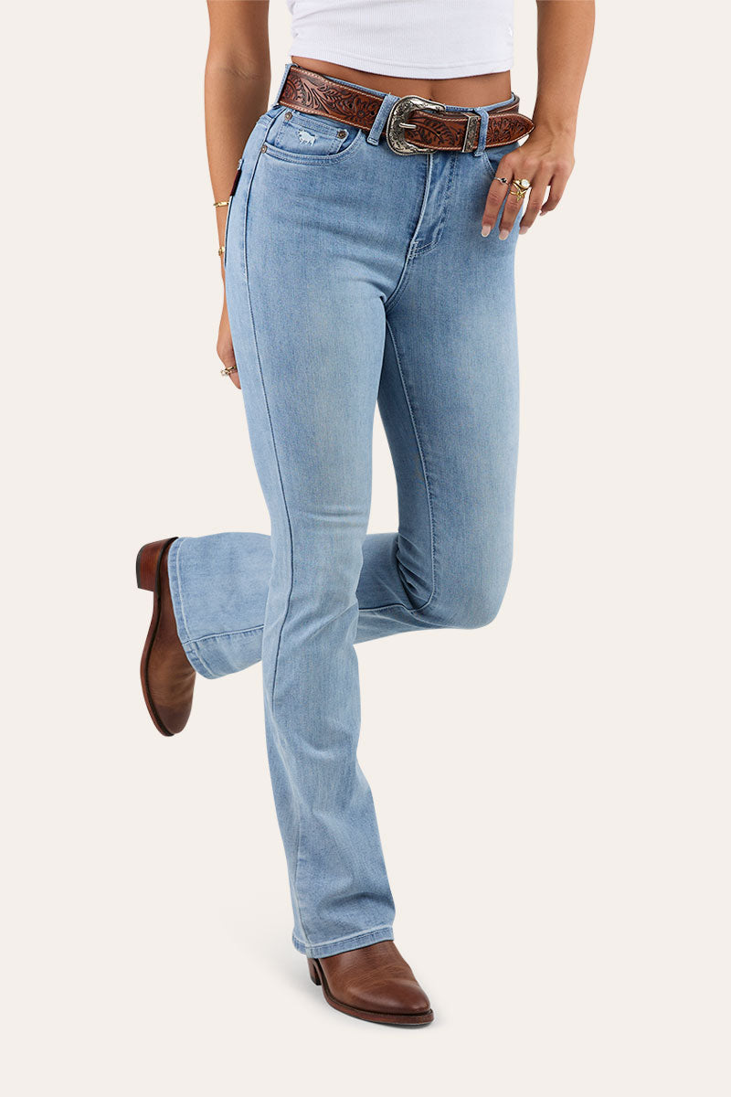 Penny Rodeo Womens High Rise Bootleg Jean