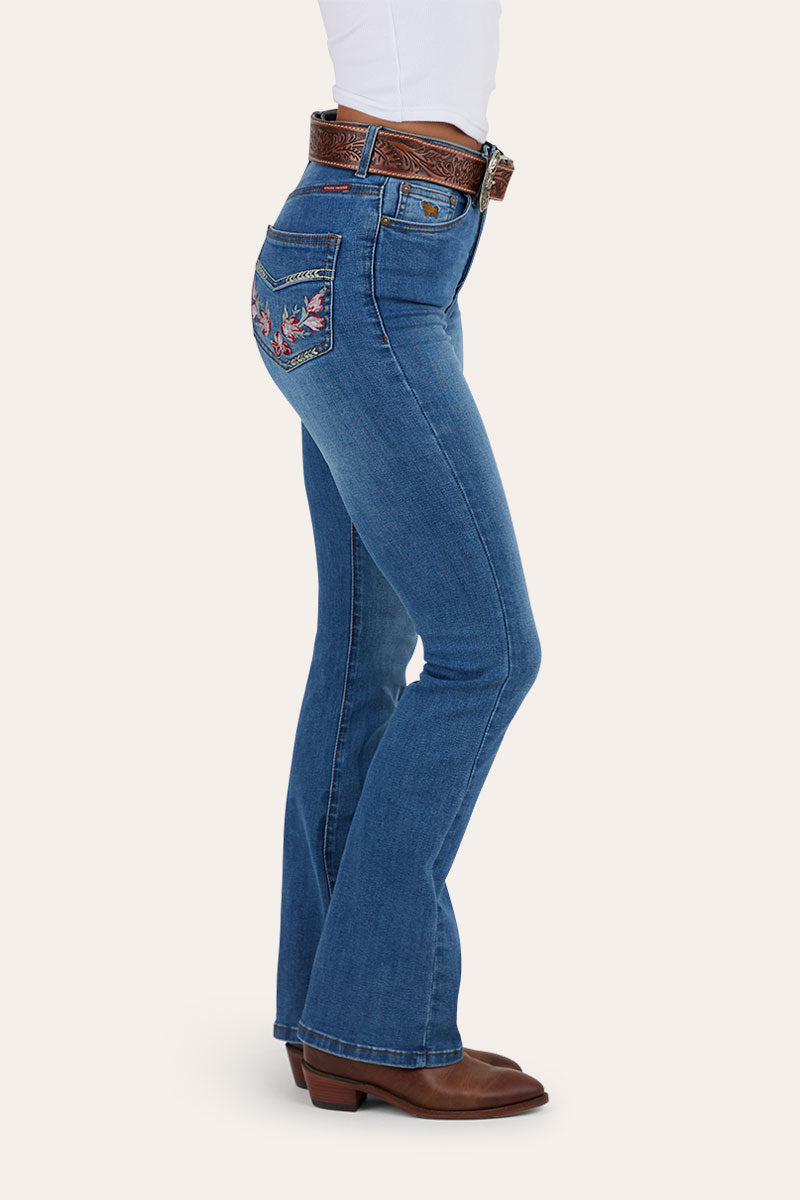 Penny Rodeo Womens High Rise Bootleg Jean