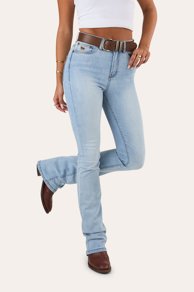 Penny Rodeo Womens High Rise Bootleg Jean