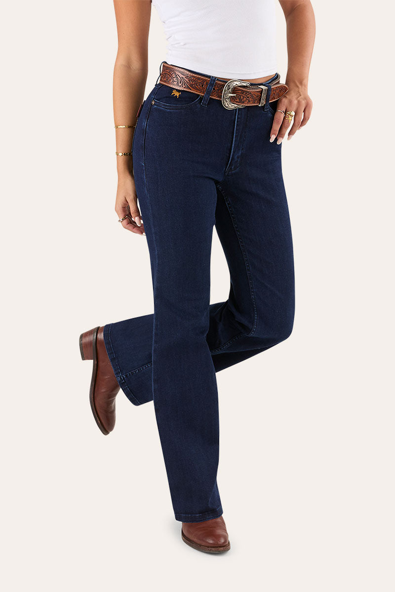 Indi Womens High Rise Bootleg Jean