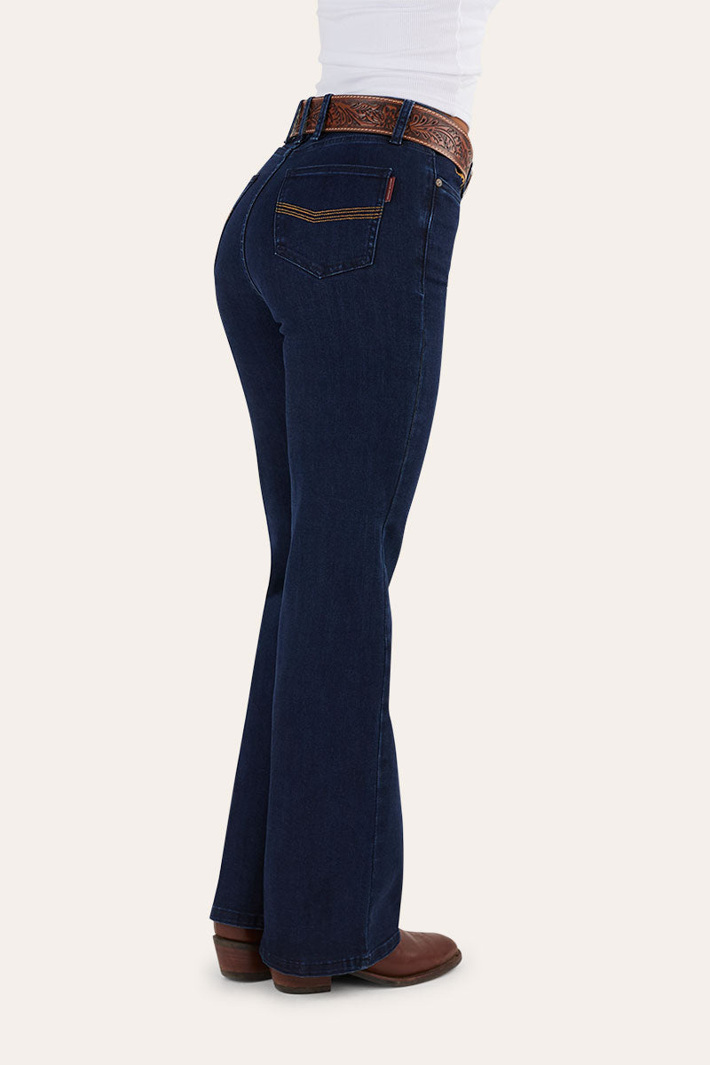 Indi Womens High Rise Bootleg Jean