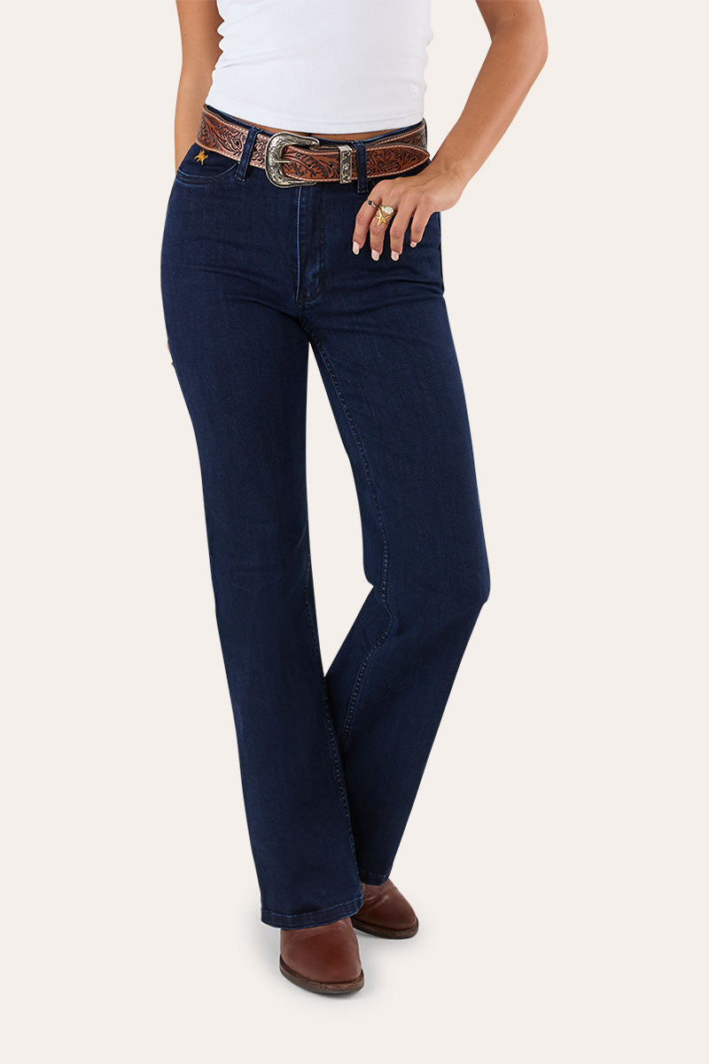 Indi Womens High Rise Bootleg Jean
