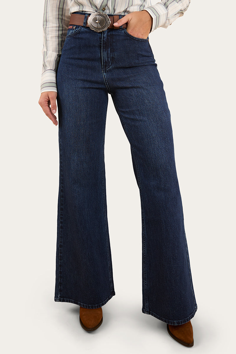 Visalia Womens Wide Leg Jean