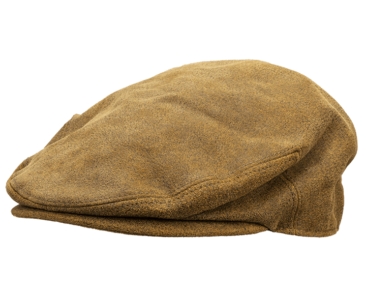 Leather Ascot Cap
