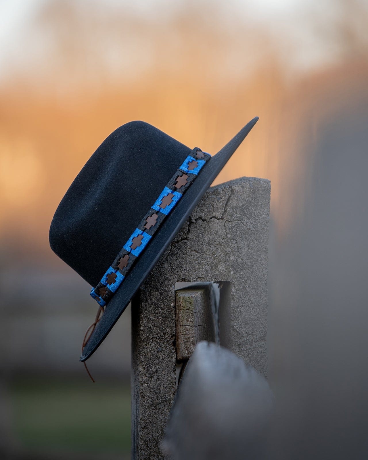 Argentinian Leather Hat Band