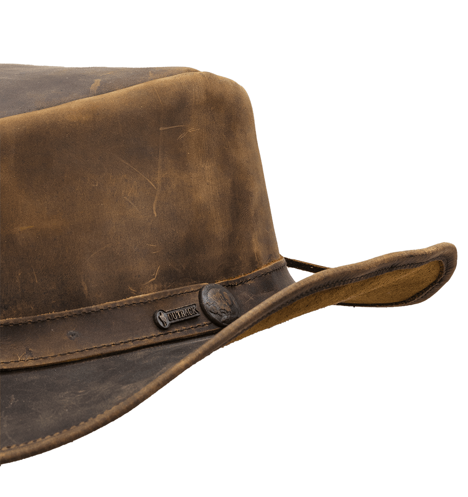 Cheyenne Leather Hat