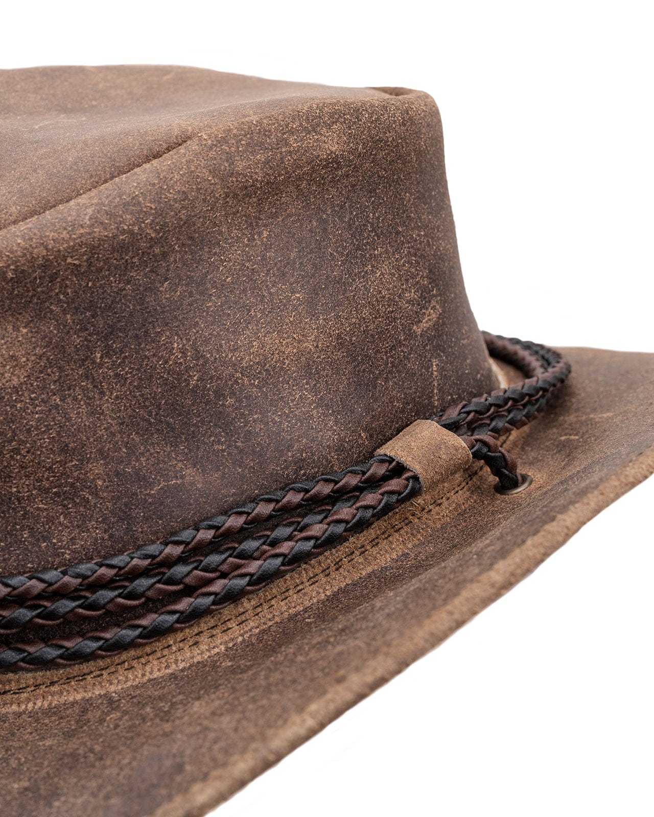 Dawson Leather Hat
