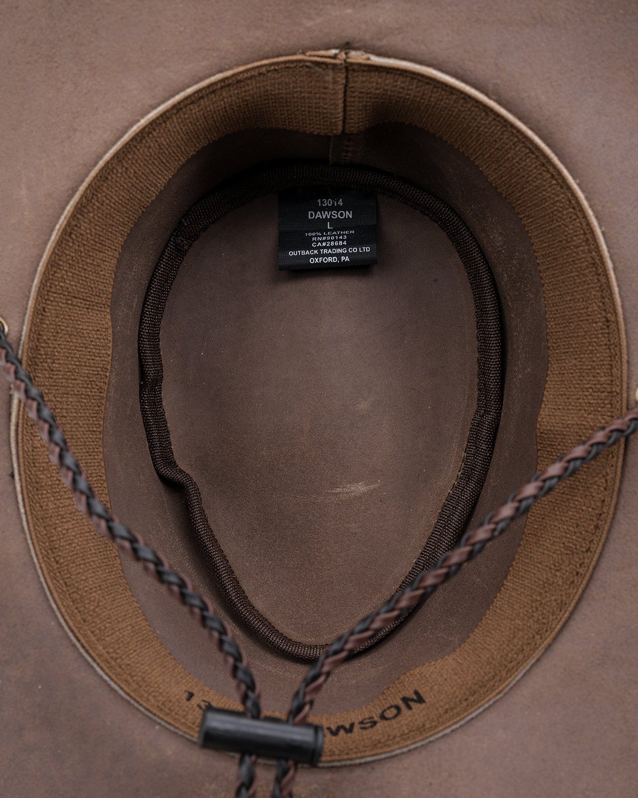 Dawson Leather Hat