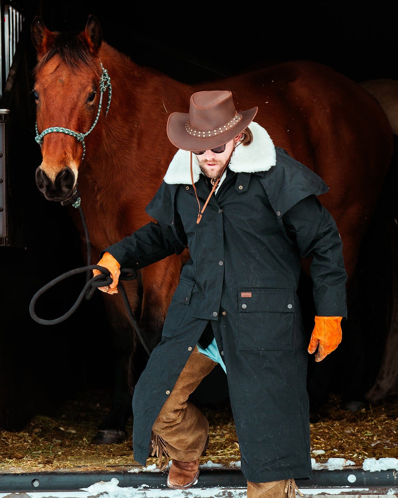Hemlock Leather Hat