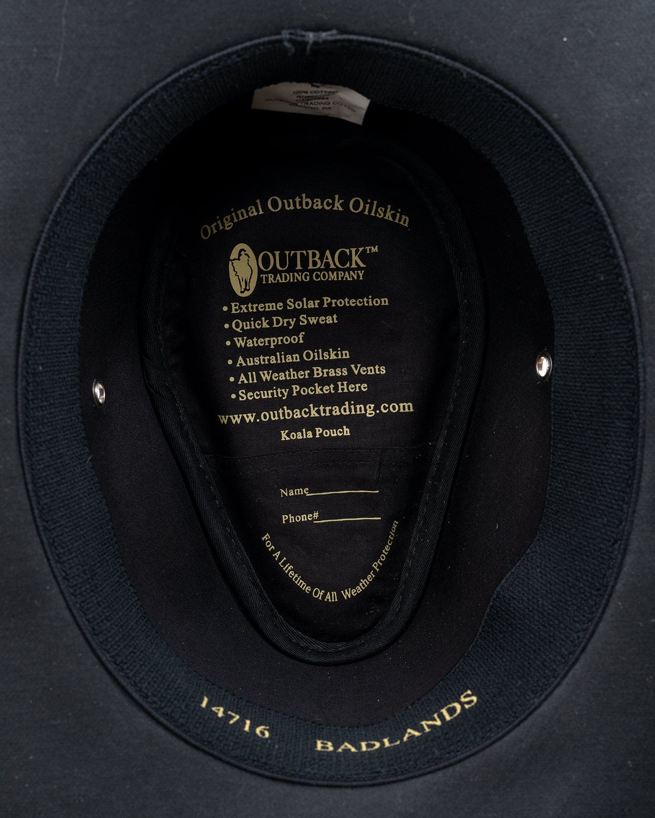 Badlands Oilskin Hat
